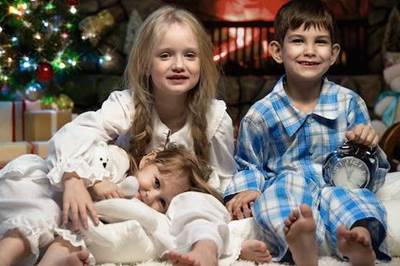 интересные конкурсы на Новый год для детей, приглашение Деда Мороза на дом