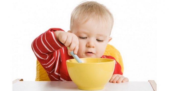 What should a child&#39;s diet be like at 1 year of age?