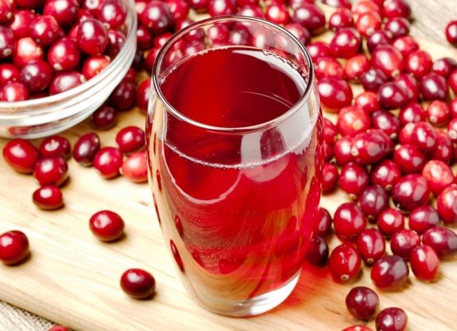Cranberry juice. Benefits, recipes for cooking frozen berries step by step with photos 