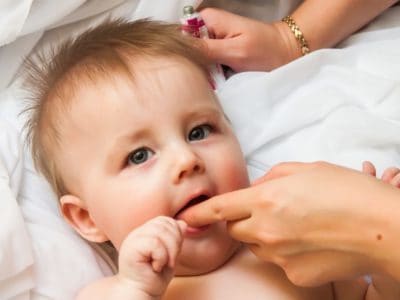 Medications for teething in children
