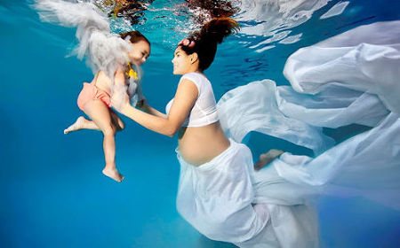 Is it possible for pregnant women to go into the pool?