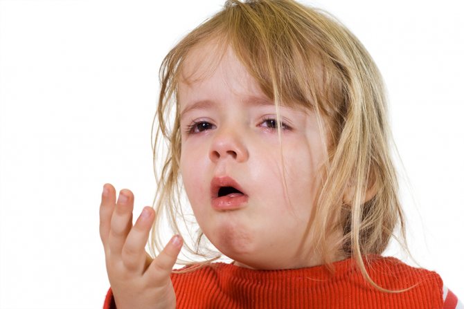The drug for inhalation is chosen depending on the type of cough