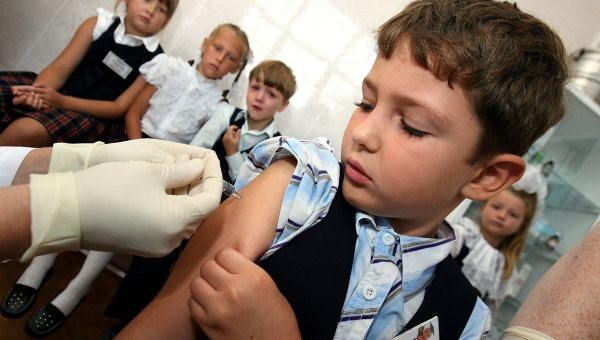 Прививка от гриппа детям