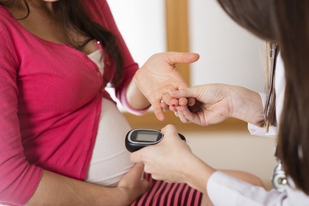 Проверка уровня сахара крови у беременной