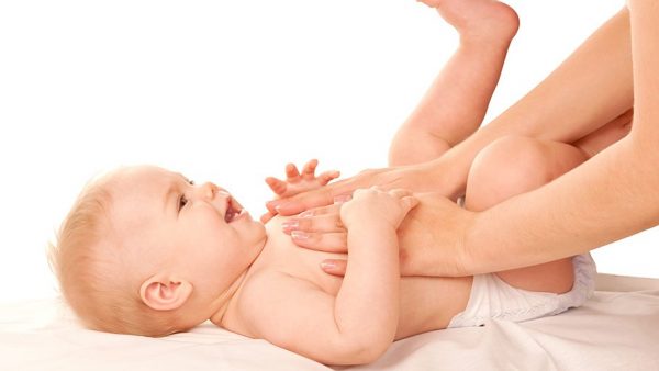 Give your child a light, stroking massage