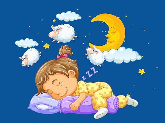 Daily sleep norm for a child