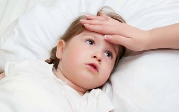Temperature in a child&#39;s sleep and fever