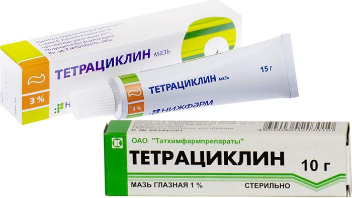 Tetracycline ointment