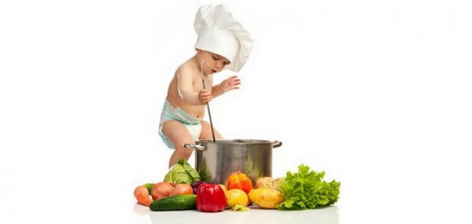 delicious and healthy recipes for children from 1 year old