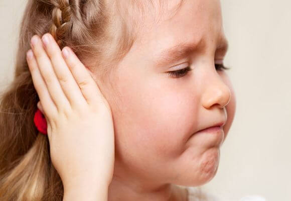 ear infection in a child